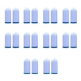 thumbnail image 1 of Empresas de dedos Mangas antideslizantes anti-dactilares a prueba de aceite Cubiertas a prueba de aceite Transpirables Plata Fibra sensible Guantes de jugador Azul 10 pares seitruly EL014574-02, 1 of 7