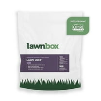 Lawn Luxe 7-0-7 100% Organic Summer Grass Fertilizer 14 lb Bag Covers 2,500 sq ft