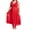 Red, variant on Women's Shadowline 31737X Plus Silhouette 53 Inch Gown (Black 3X)