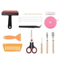 thumbnail image 4 of Screen Printing Kit Screen Printing Frame with Ink Knife Plastic Scraper Hinge Clamps High Pressure Pneumatic Pump for Wood Aluminum, 4 of 6