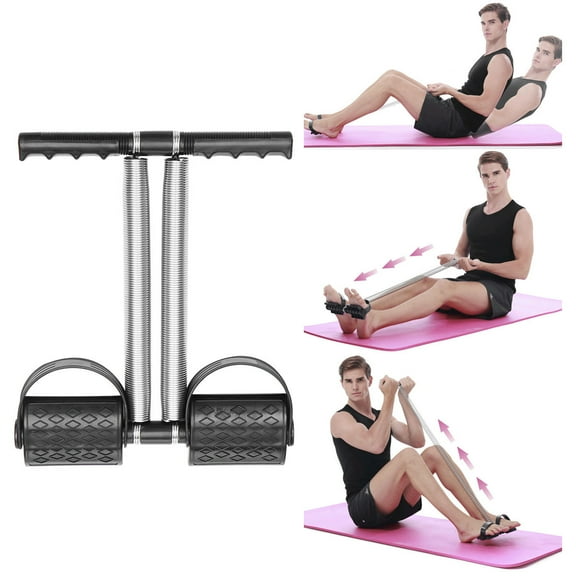 Masteelf  Stretch Board Leg Pull Pedal Fitness Exercise Puller Men and Women Black