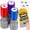 Mix-3pcs, variant on Self-Inking Mosquito Smack Prank Stamp, Realistic Fake Bug Trick Prop, Funny Gag Insect Stamper for Friends and Family,Novelty Gift