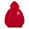 thumbnail image 5 of Anti Social Dog Mom Hoodies for Women 2025 Funny Graphic Hoodie with Pockets Hooded Sweatshirt Pullover Tops, 5 of 7