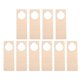 thumbnail image 1 of 10 perchas de madera en blanco para perillas de puerta, pancartas decorativas de bricolaje, suministros, letreros de mensajes de placa, manualidades, para colgar en , dormitorio, EstiloE perfecl Colgadores de puerta, 1 of 8