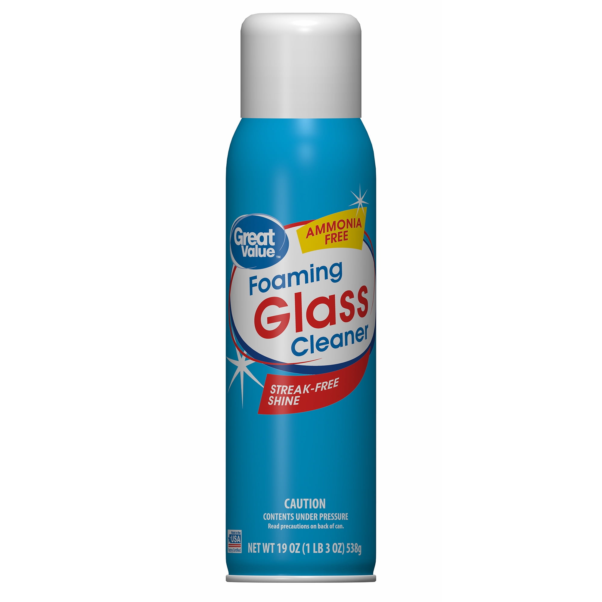 Great Value Foaming Glass Cleaner, 19 Oz.