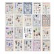 thumbnail image 1 of 20 hojas de pegatinas de figuras románticas lindas autoadhesivas DIY calcomanía decorativa para álbum de recortes de fotos Tipo 2, 1 of 10