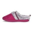 thumbnail image 4 of Floopi House Slippers for Women Fur Lined Clog w/ Aztec Trim Bedroom Slip Ons, 4 of 8