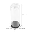 thumbnail image 2 of Practical Tennis Balls Container Clear Bottle for Balls Tennis Organizer, 2 of 8