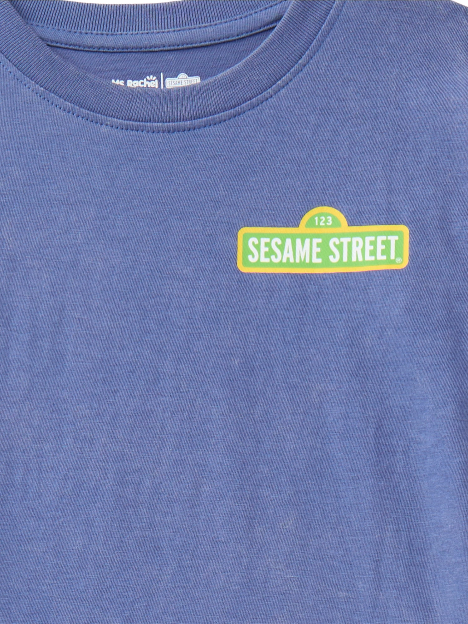 Ms Rachel X Sesame Street Toddler Long Sleeve Graphic Crewneck Tee, Sizes 12M-5T
