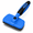 Blue, variant on Furzzi Self Cleaning Slicker Brush - Skin Friendly Deshedding Grooming Tool for Dogs & Cats, Suitable for Shedding & Haired Pets, with Pet Supplies Accessories, Blue