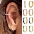 thumbnail image 6 of Limei Trendy Hoop Earrings Eye-catching for Club Comfort, 6 of 7