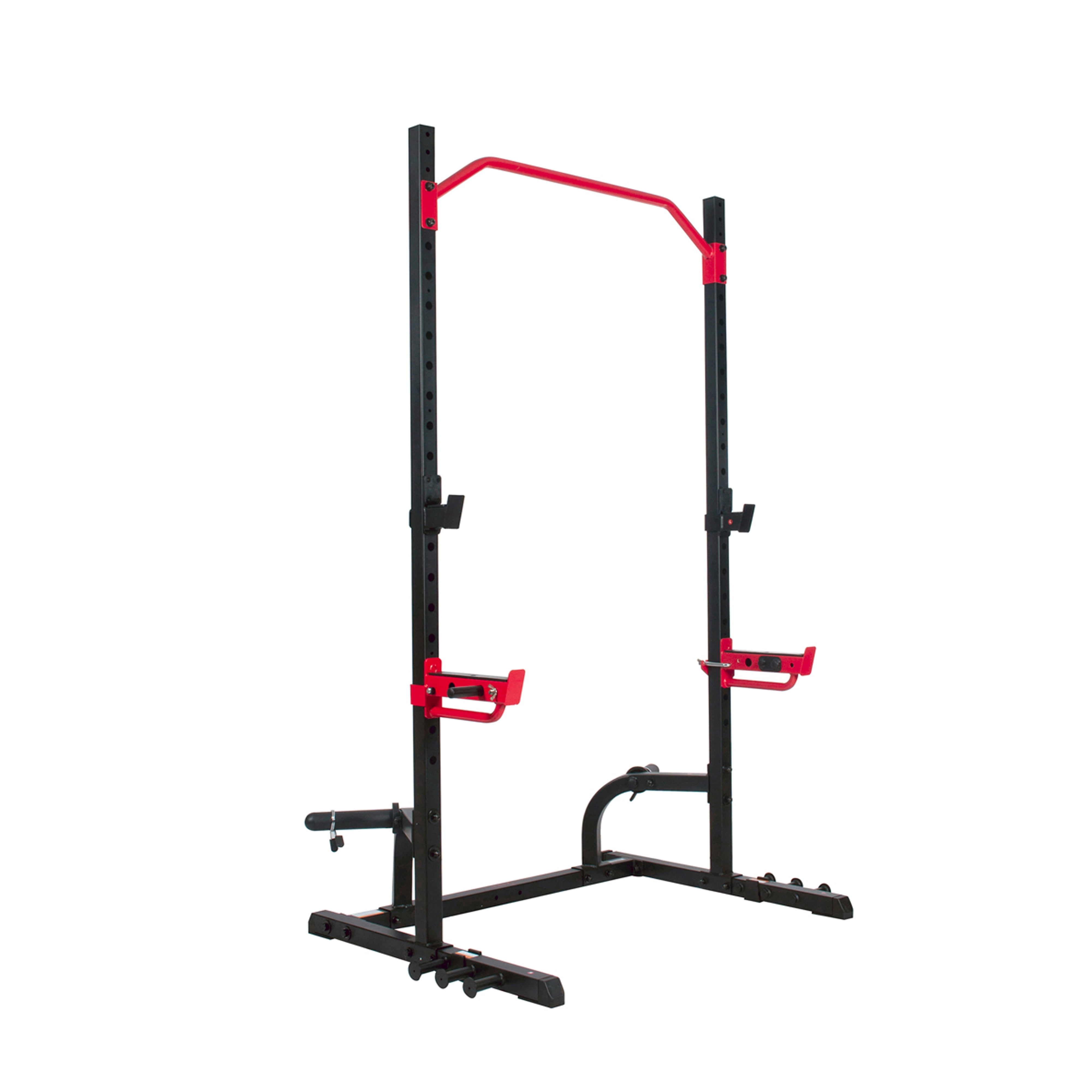 Sunny Health & Fitness Power Zone Squat Stand Power Cage for Strength Training Home Gym, Workout Squat Rack, SF-XF9931