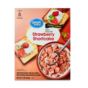 Great Value Strawberry Shortcake Cereal, 13 oz Box