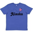 thumbnail image 3 of Inktastic Alaska Butterfly Youth T-Shirt, 3 of 5