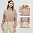 thumbnail image 3 of Abrigo de protección solar con cuello fresco de verano para mujer, ropa de piel anti-ultravioleta, ropa deportiva para exteriores de secado rápido, ropa de protección solar transpirable, 3 of 6