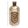 thumbnail image 7 of DecMode Traditional 9 x 4 inch painted iron and glass bottle, 7 of 7