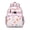 Pink-9, variant on Playful Student Backpack Adjustable Shoulder Straps Chest Buckle Lightweight Durable School Backpack