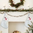 thumbnail image 5 of Msgweeeg Knit Stockings Christmas Mini Ornaments for Small Tree Christmas Decorations Children's Knitted White Embroidered Letter Christmas Socks Christmas Day Decoration, 5 of 6