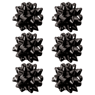 Black Pull Bows-Black Gift Bow-Black Bow-Black Ribbon – Hallons