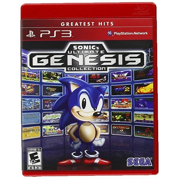 Sonic's Ultimate Genesis Collection (PS3, PlayStation 3, 2009) Brand New