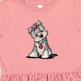 thumbnail image 4 of Inktastic Butternut Yorkie Girls Toddler Dress, 4 of 5