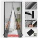 thumbnail image 3 of Magnetic Door Curtain Black 120x210 cm, Anti-Mosquito Fly Screen for Windows and Doors, 3 of 5