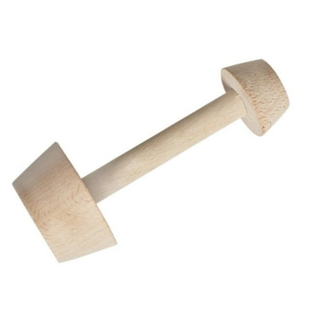 

Wood Egg Tart-Tamper Double Side Wooden Pastry Pusher Kitchen DIY Baking Tool