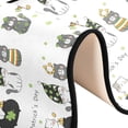 thumbnail image 6 of SKYSONIC 2'X6' Cute Cat Cartoon Runner Rug with Rubber Backing, St Patrick's Day Non Slip Entryway Rug Runner Washable Soft Area Rug Carpet for Hallway Bedroom Kitchen Decor, 6 of 6