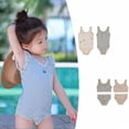 thumbnail image 3 of AJZIOJIRO Baby Toddler Girls Strap Swimsuit UPF 50+ Sun Protection Swimwear Infant Summer Bathing Suits 6M-8T, 3 of 9