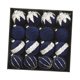 thumbnail image 4 of 16 bolas navideñas decorativas de terciopelo para el hogar, bolas navideñas flocadas para el, Azul, 4 of 9