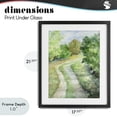 thumbnail image 4 of Stupell Industries Farmhouse Around The Bend Black Framed Print Under Glass, 17 x 21, by Lanie Loreth, 4 of 8