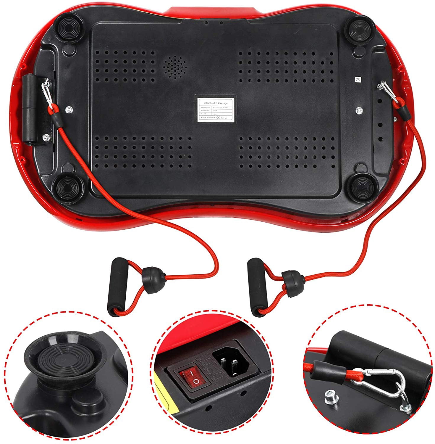 ZENSTYLE Fitness Vibration Massage Machine Massager Whole Full Body Shape Exercise Machine