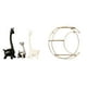 thumbnail image 1 of Figuras De Jirafa Creativas Modernas, Estatua De Cerámica Y Estante De Metal Para Colgar En La Pared, Centro De Mesa Multifuncional Para Escritorio, Oficina, Dormitorio, Decoración, Ahorro De, 1 of 8