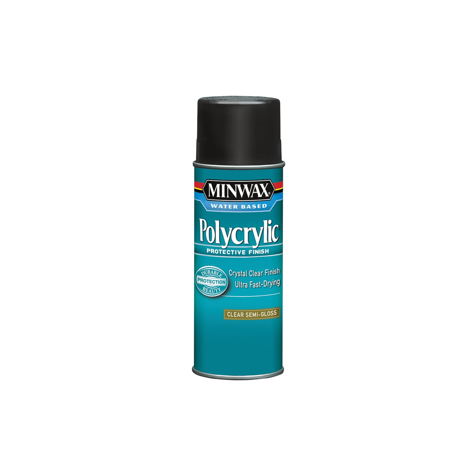 Fast clear. 1 Qt Minwax 63333 Clear Polycrylic Water-based Protective finish Satin.