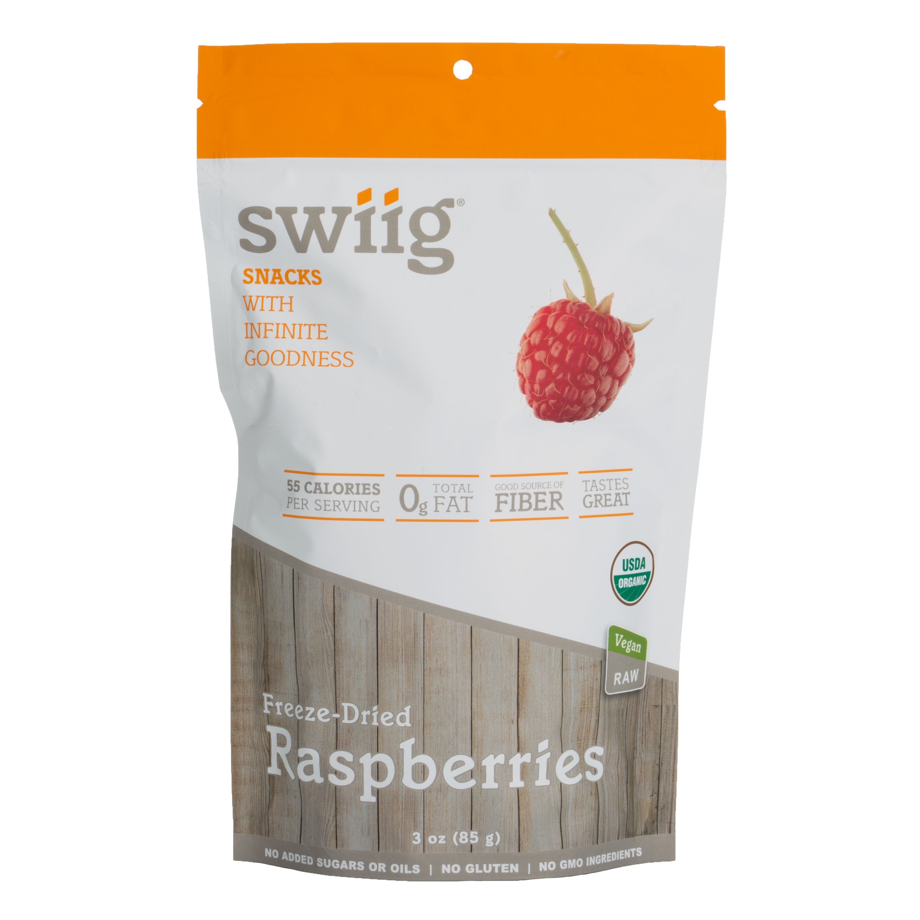 swiig Orgnaic FreezeDried Raspberries