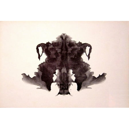 rorschach test card no 4 poster print by science source walmart com