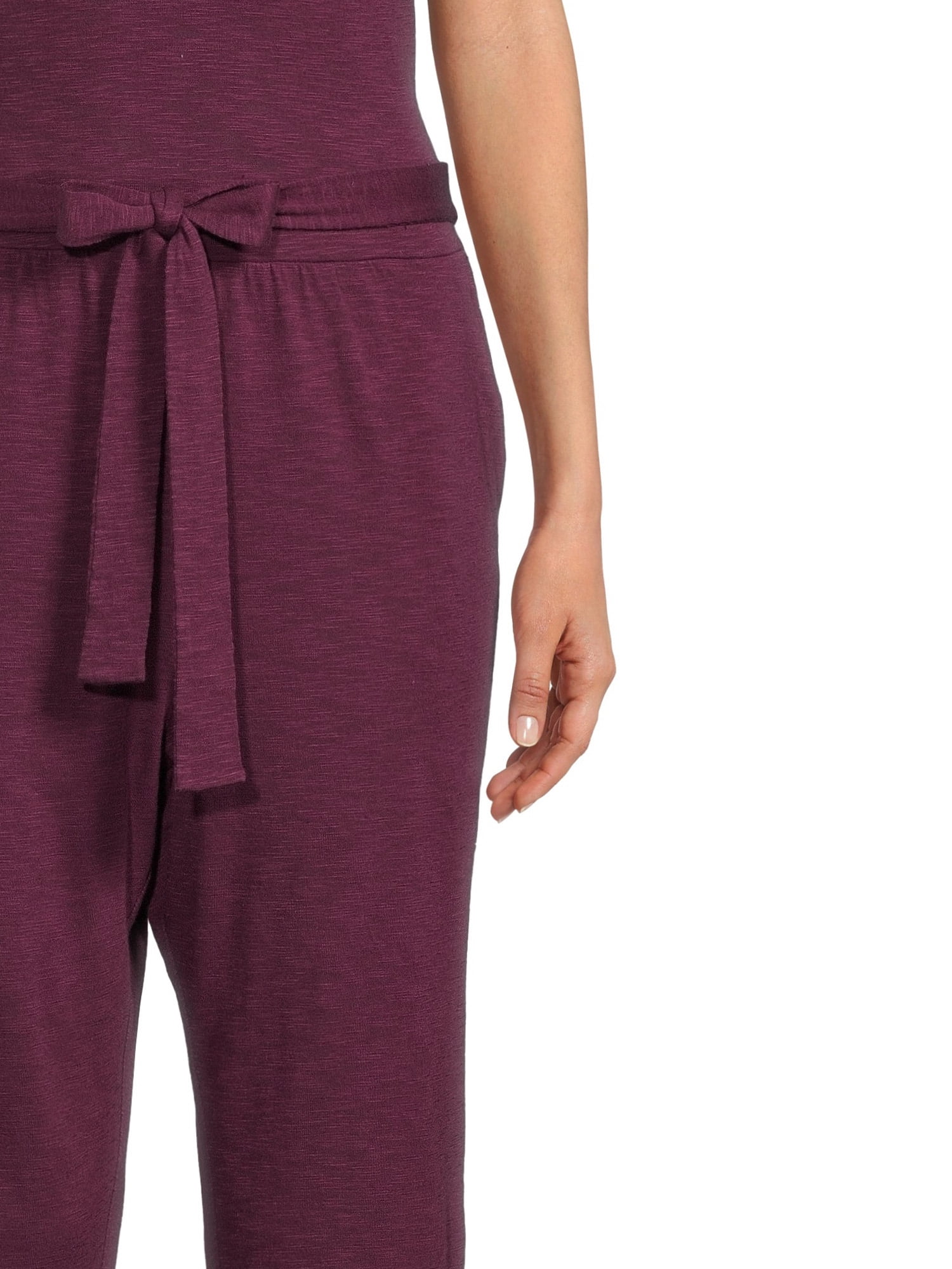 Time and Tru Women's Sleeveless Jumpsuit