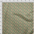 thumbnail image 4 of oneOone Rayon Pear Green Fabric Poker Card Sewing Material Print Fabric By The Yard 56 Inch Wide, 4 of 4