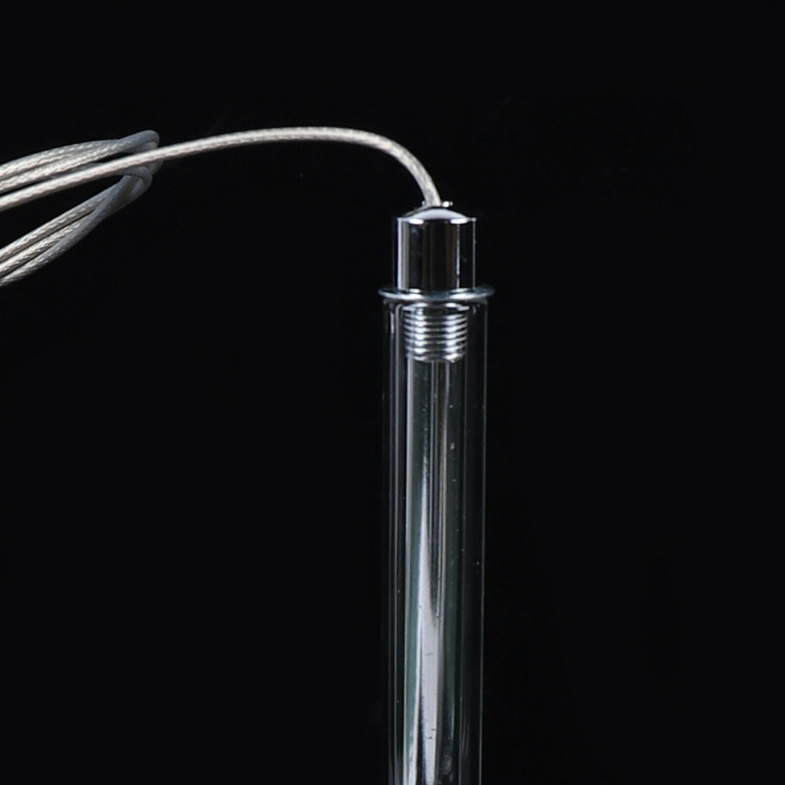 Fichiouy Modern 3-Head Kitchen Island Lamp G4 Chandelier Pendant Hanging Ceiling Light Fixture Clear