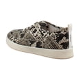 thumbnail image 3 of Vionic Cyan Women's Fashion Sneakers Ivory/Black Snake Canvas Size 11 M, 3 of 8