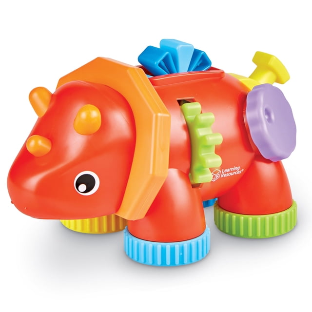 Recursos de aprendizaje sobre juguetes Tracy The Fidget Triceratops 18m+