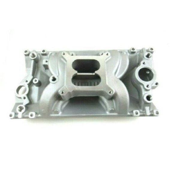 SBC 350 Éliminateur Vortec Collecteur d'Admission&44; Satin