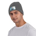 thumbnail image 5 of ZICANCN Knit Beanie Hat-Read Panda Winter Cap Soft Warm Classic Hats for Men Women Cute, 5 of 8