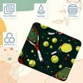 thumbnail image 3 of Tennis Ball Mouse Pad for Laptop Wireless Mouse Home Office Travel, Portable & Washable, 3 of 7