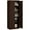 Distressed Dark Brown, variant on HOMCOM 63" Pantry Cabinet, Kitchen Storage Cabinet with Adjustable Shelves