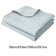 thumbnail image 4 of Summer Quilt Cozival Summer Quilt and Blanket, European Style Thin Coverlet for Double Bed, Washable Lightweight Conditioning Quilt for Warm Weather, Home Textiles, Lightweight Coverlet, 150*200cm, 4 of 9