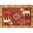 thumbnail image 1 of Ahgly Company Indoor Rectangle Animal Brown Traditional Area Rugs, 8' x 10', 1 of 4