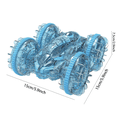 thumbnail image 4 of Shark Amphibious Stunt Waterproof Light Remote Control Car,Magnetically Controlled RC Car, 4 of 6