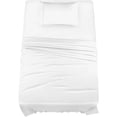 thumbnail image 1 of Casavia- Spring Day Deal Bedding Sets- 400 Thread Count- Soft Sateen 100% Cotton- Twin XL 3 Piece sheet sets, For Kids, Dorms & Adults, Deep Pocket, Easy Fit, (Bright White Sheets), 1 of 5