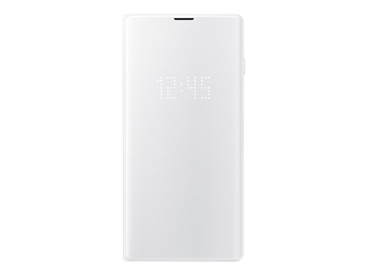 med tiden støn tab Samsung LED Wallet Cover EF-NG973 - Flip cover for cell phone - white - for  Galaxy S10, S10 (Unlocked), S10 Enterprise Edition - Walmart.com